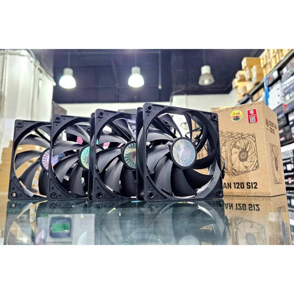 COOLER MASTER SILENT FAN 120 SI2 4 IN 1 BLACK