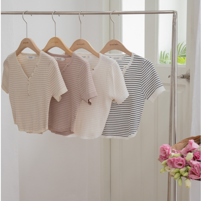 something good tee เสื้อยืดดลายทาง new colors new size!✨  รุ่นนี้กลับมาแล้วพร้อมเพิ่มสีและเพิ่มไซส์แ