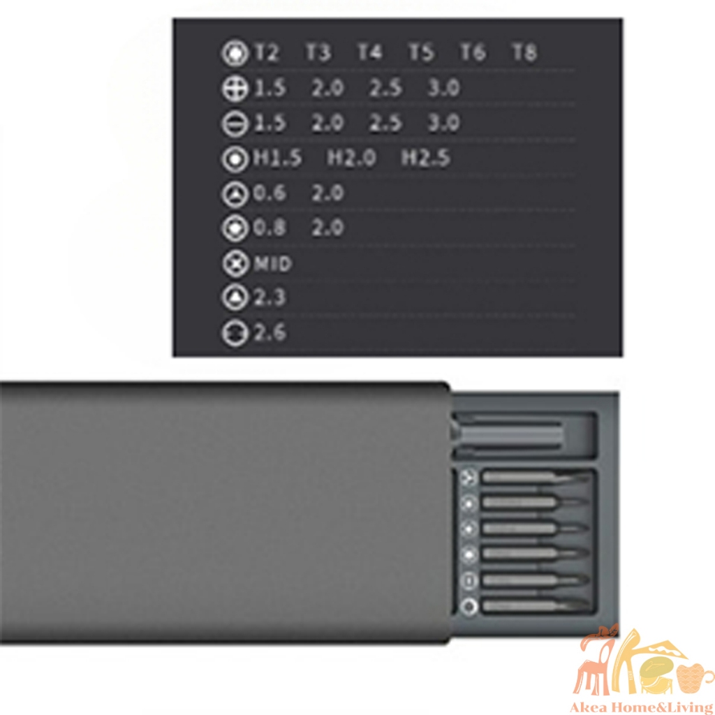 Akea ชุดไขควงแม่เหล็ก S2 วัสดุเหล็กอัลลอยด์ สําหรับซ่อมแซมโทรศัพท์มือถือ จำนวน - รูปที่ 7