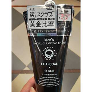 Men's Charcoal & Scrubs Facial Cleansing Foam โฟมล้างหน้าผสม…
