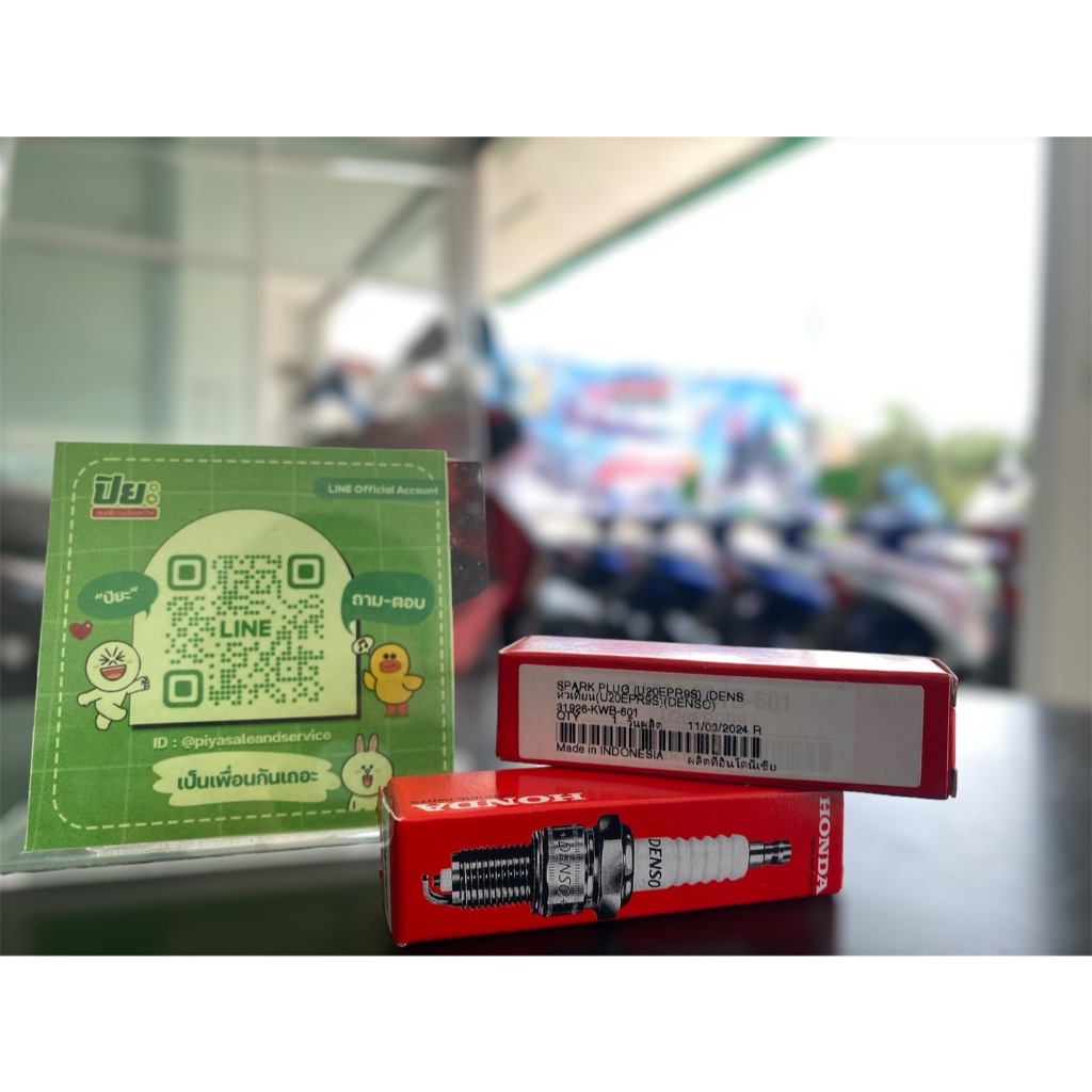 หัวเทียน HONDA WAVE110 / SUPER CUB (แท้ศูนย์) รหัส 31926-KWB-601 - รูปที่ 2