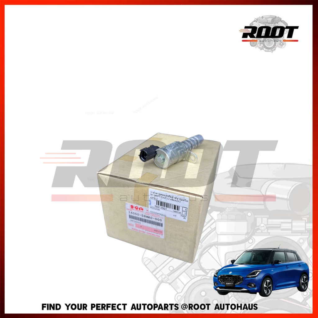 วาล์วควบคุมแรงดันน้ำมัน SUZUKI SWIFT CIAZ ปี 12 ขึ้นไป เครื่อง ARK415-2 AZF412 เบอร์ 16550-58MA0-000