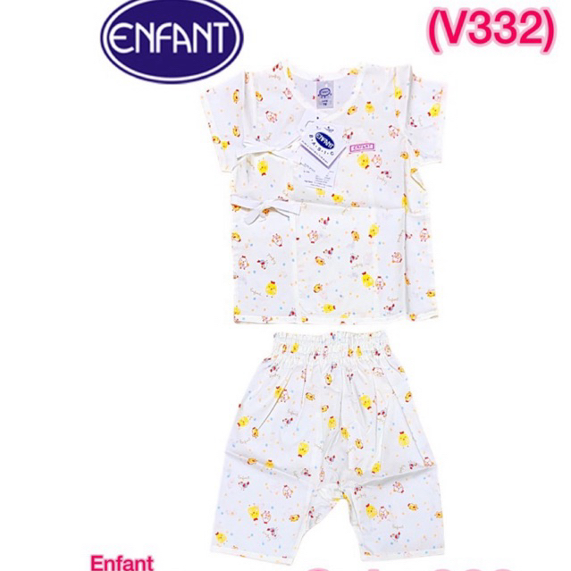 ชุดนอน Enfant S60,70 ผ้าป่าน แรกเกิด-3เดือน,3เดือน-6เดือน