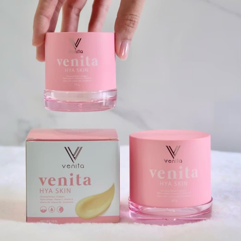 VENITA ครีมเวนิต้า เวนิต้าของแท้ ขนาด 15 กรัม / 30 กรัม กระปุกใหญ่ ลดสิว หน้าใส ลดรอยสิว พร้อมส่ง