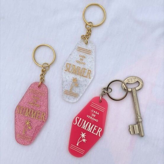 Casa De Verano Keychain - The Summer Project / พวงกุญแจ