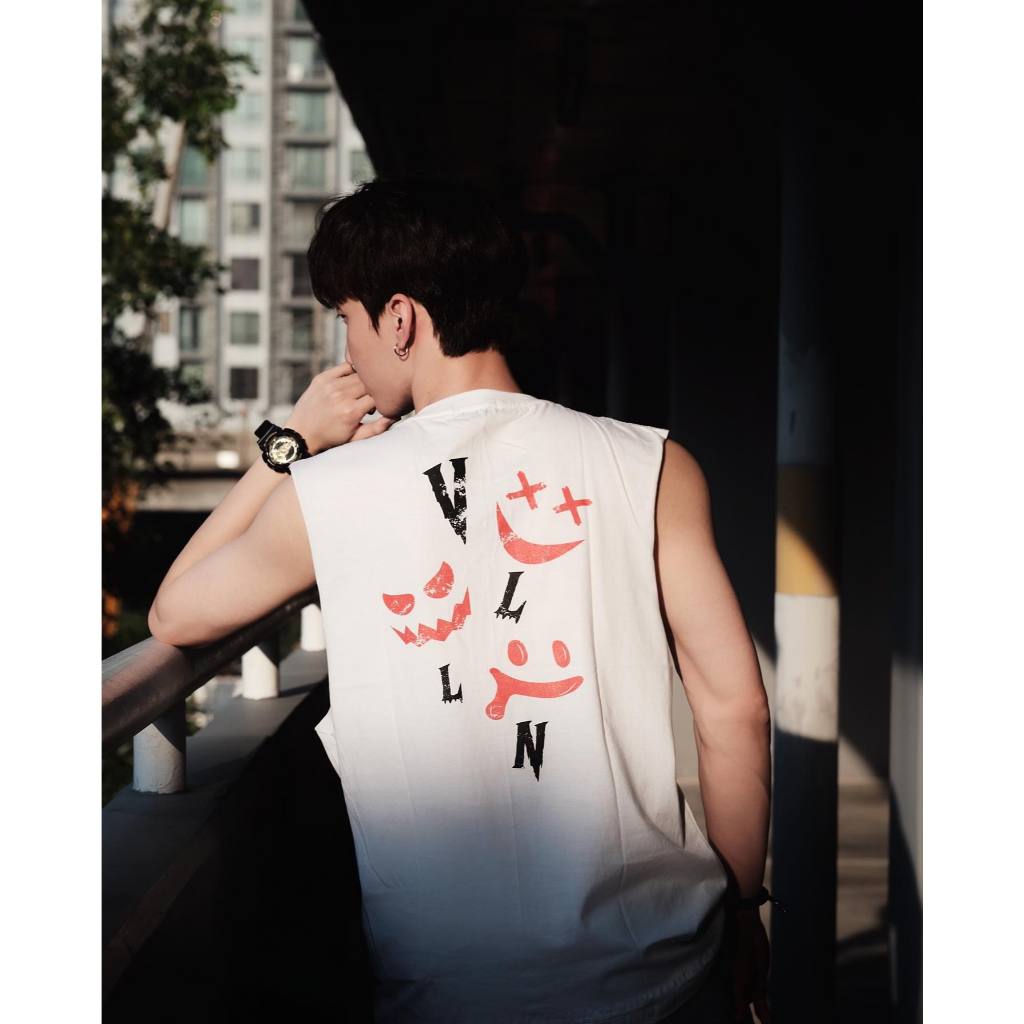 VILLAIN เสื้อแขนกุด "Villain Ghostzy"