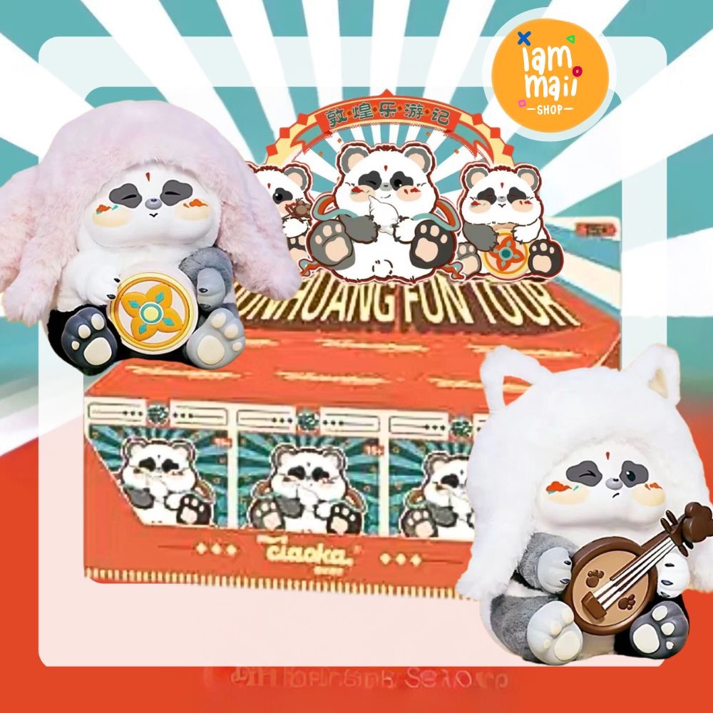 [ยกกล่อง] WONDER Panda Dunhuang Music Travel พร้อมส่ง กล่องสุ่ม