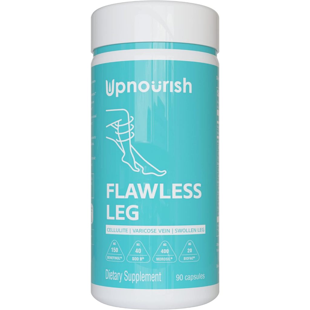 ** บรรเทาเส้นเลือดขอด**UpNourish Anti Cellulite Supplements, Varicose Veins Support, (No.3230)