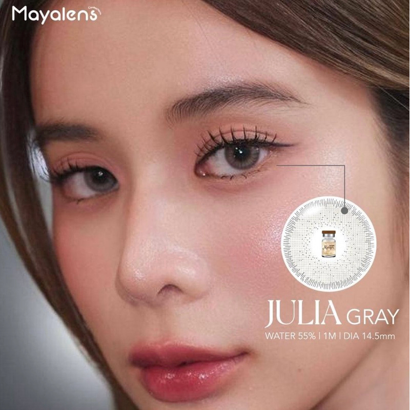 𝐌𝐚𝐲𝐚 𝐋𝐞𝐧𝐬 𝐏𝐫𝐞𝐦𝐢𝐮𝐦 JULIA คอนแทคเลนส์พรีเมี่ยม SILICONE HYDROGEL
