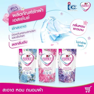 [ทั้งหมด 6 ชิ้น] เอสเซ้นซ์ น้ำยาซักผ้า รีฟิล ขนาด 400 มล. ESSENCE LIQUID DETERGENT REFILL 400 ML.