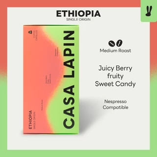 Coffee Capsule | กาแฟแคปซูล สำหรับเครื่อง Nespresso | 1กล่อง มี10แคปซูล 5 รสชาติ | CASA LAPIN