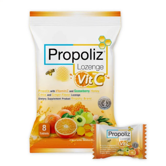 PROPOLIZ LOZENGE VIT-C 8'S