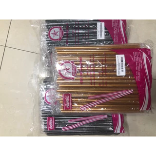 หลอดตรง ปลายแหลม 8 มิล 100 เส้น #ตรง8มิล