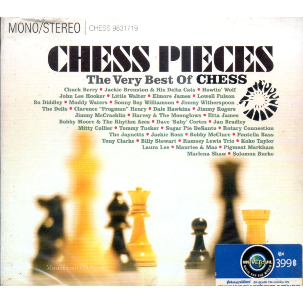 CD,Chess Pieces The Very Best Of Chess (2CD)(Various Artists)(2005)(Thai)