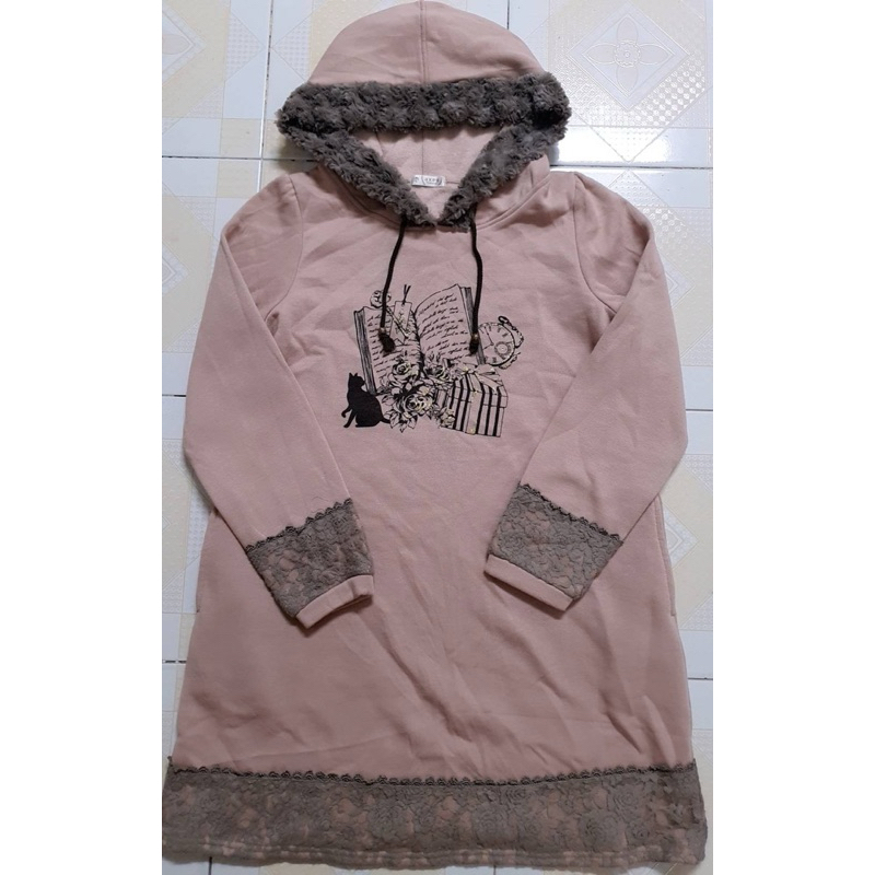 เสื้อฮู้ดแขนยาว axes femme