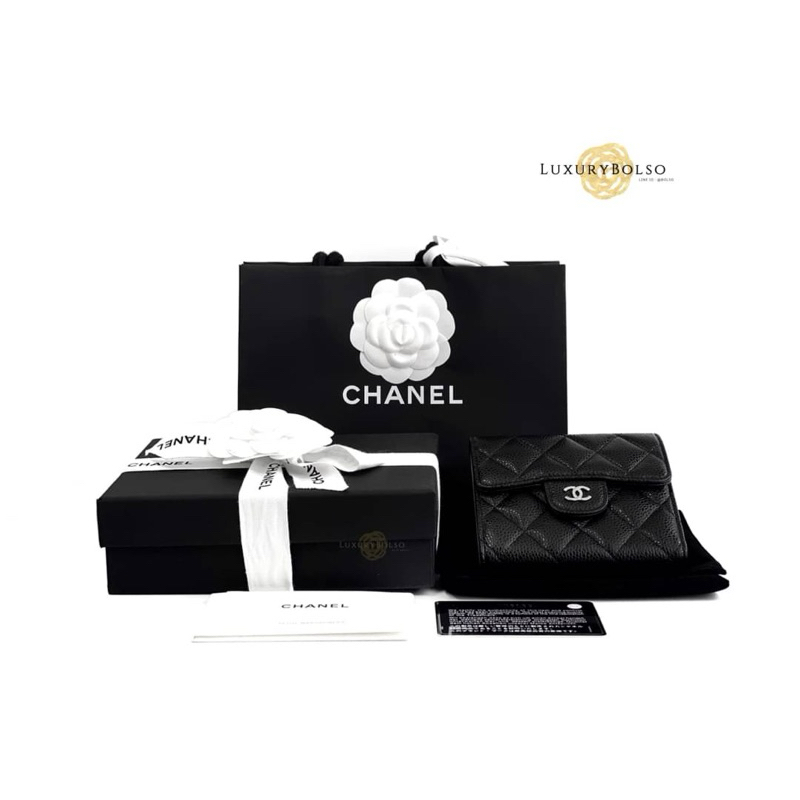 New Chanel tri fold short wallet 1:1