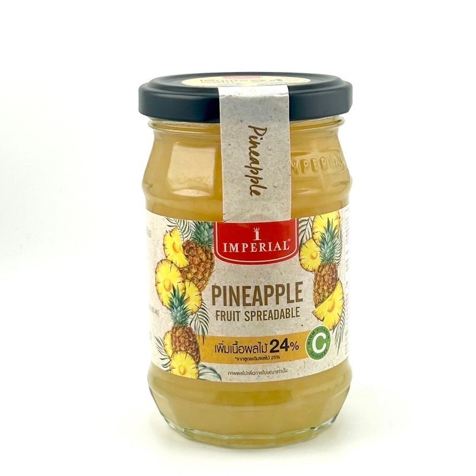 SUPERMART Imperial Pineapple spreadlable 270 g. อิมพีเรียล แยมสับปะรด 270 กรัม #1114176