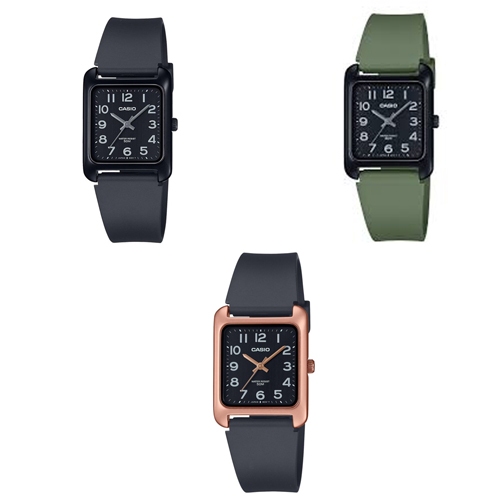 CASIO นาฬิกาข้อมือ สายเรซิ่น รุ่น MTP-B175,MTP-B175-1B,MTP-B175-3B,MTP-B175-5B