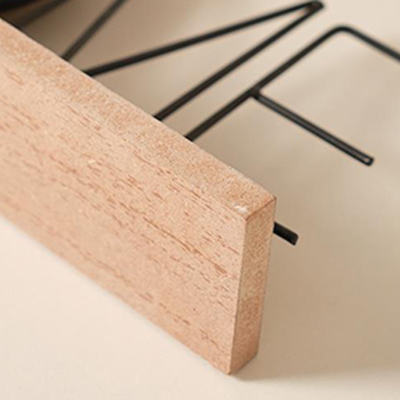 🔥🔥Creative simple นาฬิกาตัวอักษรเหล็กดัดนาฬิกาตกแต่งบ้านระเบียงห้องนั่งเล่นตู้ทีวีเดสก์ท็อปตกแต่ง - รูปที่ 5