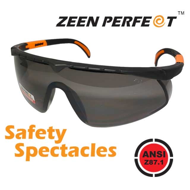 แว่นเซฟตี้ ZEEN PERFECT UV400 กันลม กันฝุ่นงานก่อสร้าง มาตราฐาน ANSI Z87.1 USA Standard ราคาลดพิเศษ ราคา ถูกที่สุด ดีลบีเคเค แกลเลอรีภาพที่ 6
