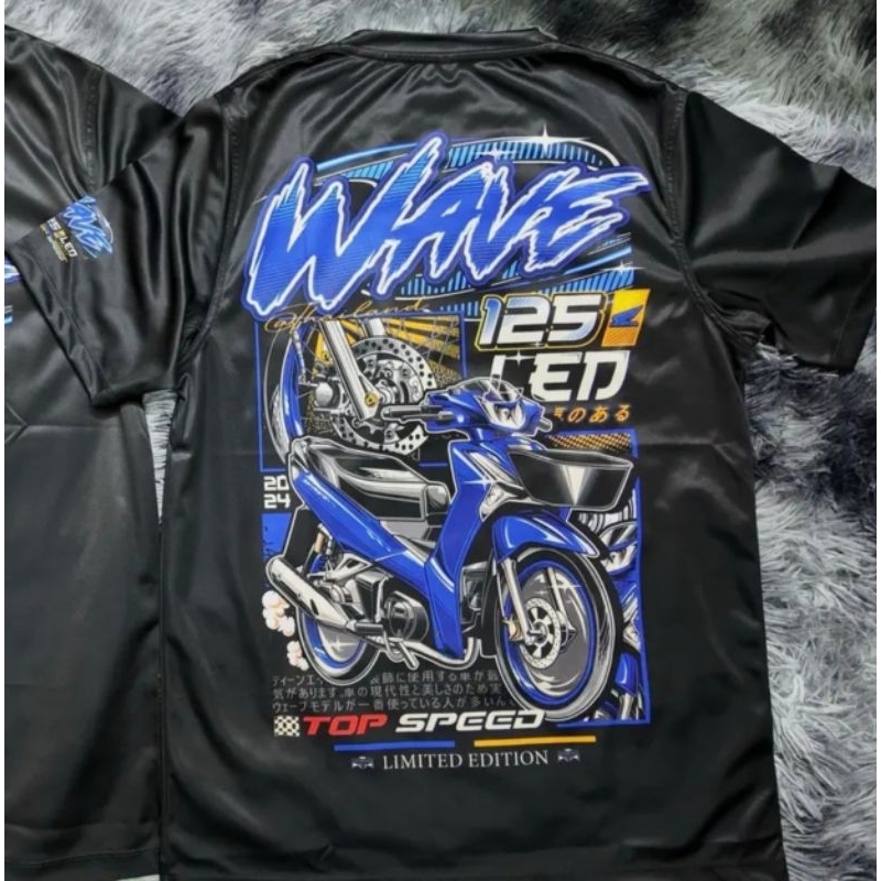เสื้อพิมพ์ลายเวฟ125 led