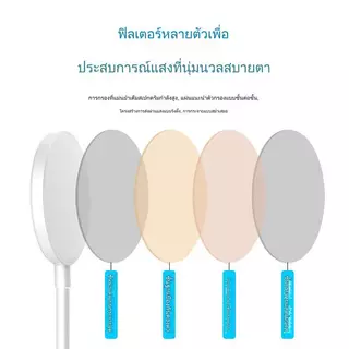 JMAXโคมไฟ รุ่น LED1942 โคมไฟหนีบขอบโต๊ะ หัวเตียง อ่านหนังสือ ตั้งทำงาน ปรับได้3 ระดับ พับเก็บได้ ขนาดพกพา ใช้งานง่าย