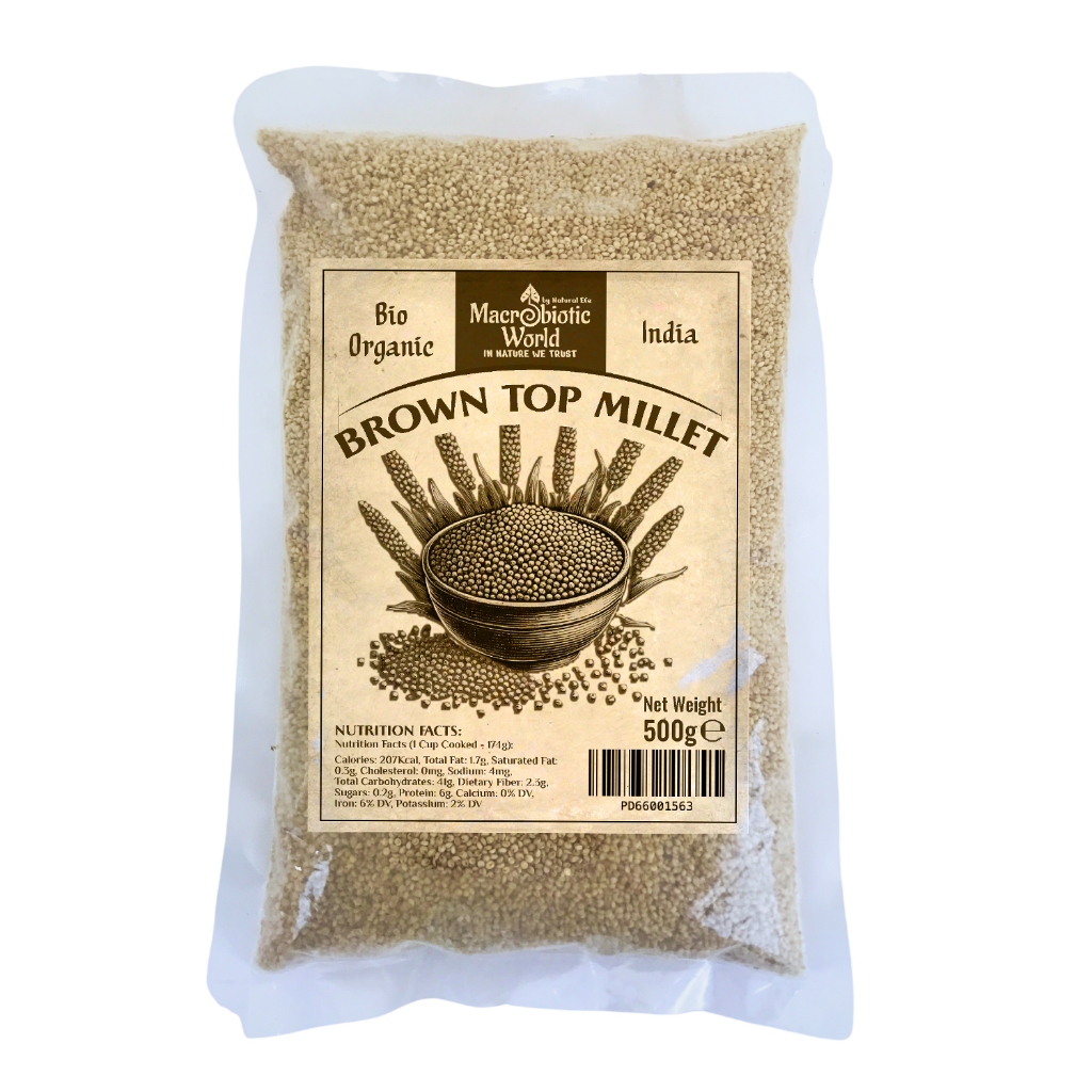 Organic/Bio Seeds / Brown Top MILLET