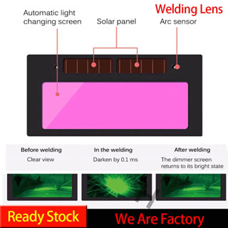 Solar Automatic Dimming Welding Lens Liquid Crystal Lens Wel…