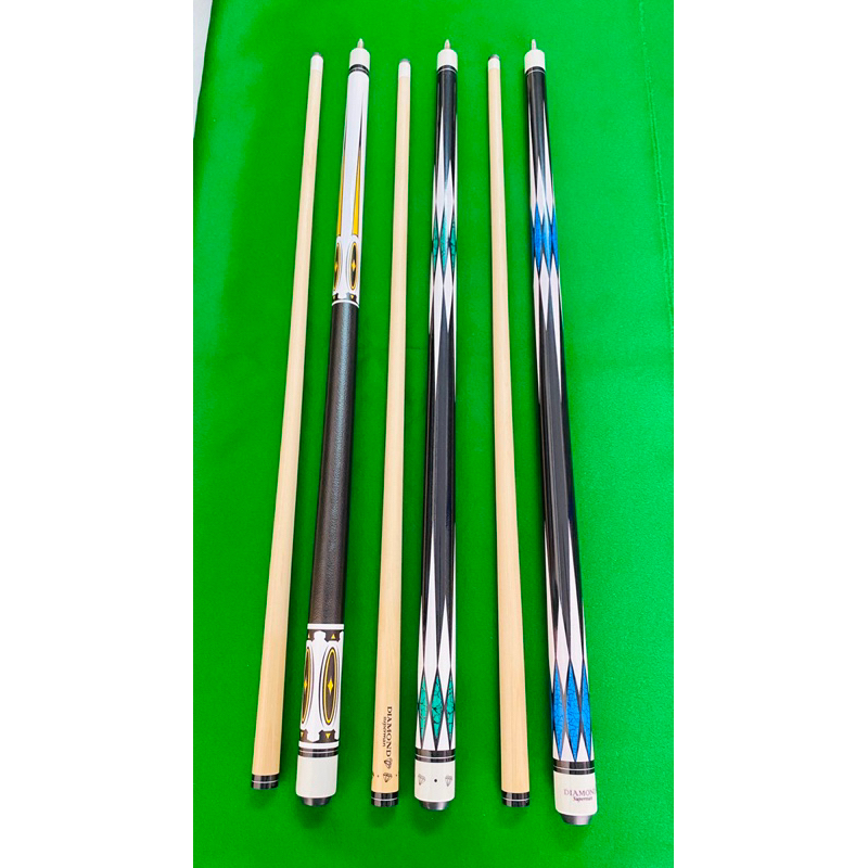 ไม้คิวพูลต่อกลางปลายเมเปิ้ล