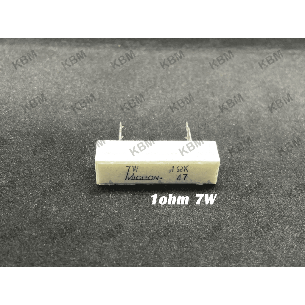 Resistor ตัวต้านทาน 1Ohm 7W 10W 1W 20W