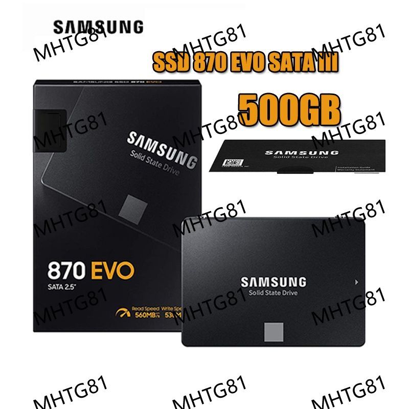 SAMSUNG SSD 870 EVO 250GB 500GB 1TB SATA 3 2.5 Inch Internal Solid State Drive 6295