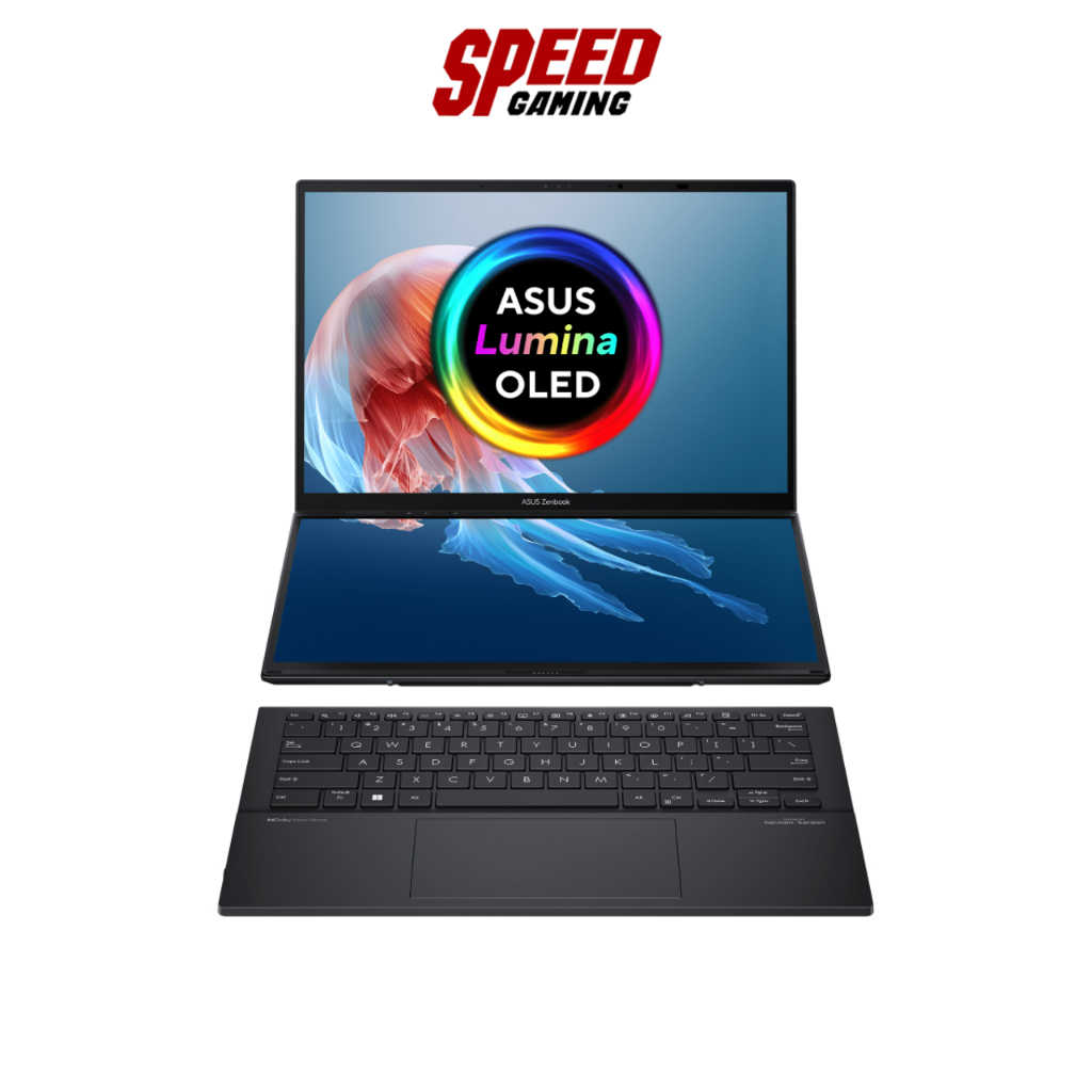 ASUS ZENBOOK DUO OLED (UX8406MA-PZ731WF) Intel® Core™ Ultra 7 155H NOTEBOOK(โน๊ตบุ๊ค) | By Speed Gam