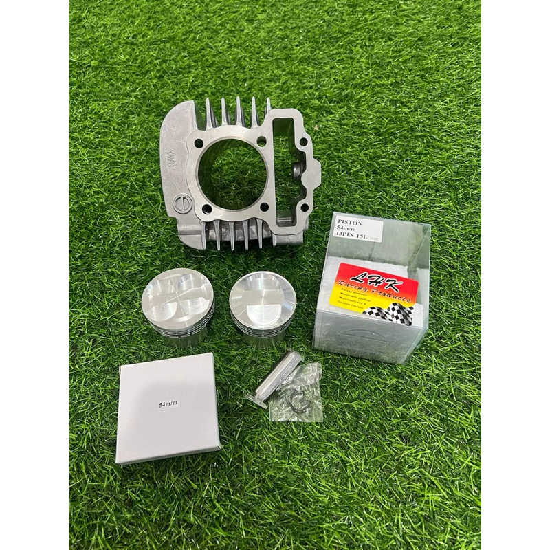 เสื้อพร้อมลูก110i ลูกLHK 50,53,54,56,57,58,59สลัก13มิล พร้อมปาดหัวหลบวาว 2,4W ใส่รถชักเดิม,3,5มิล ใส