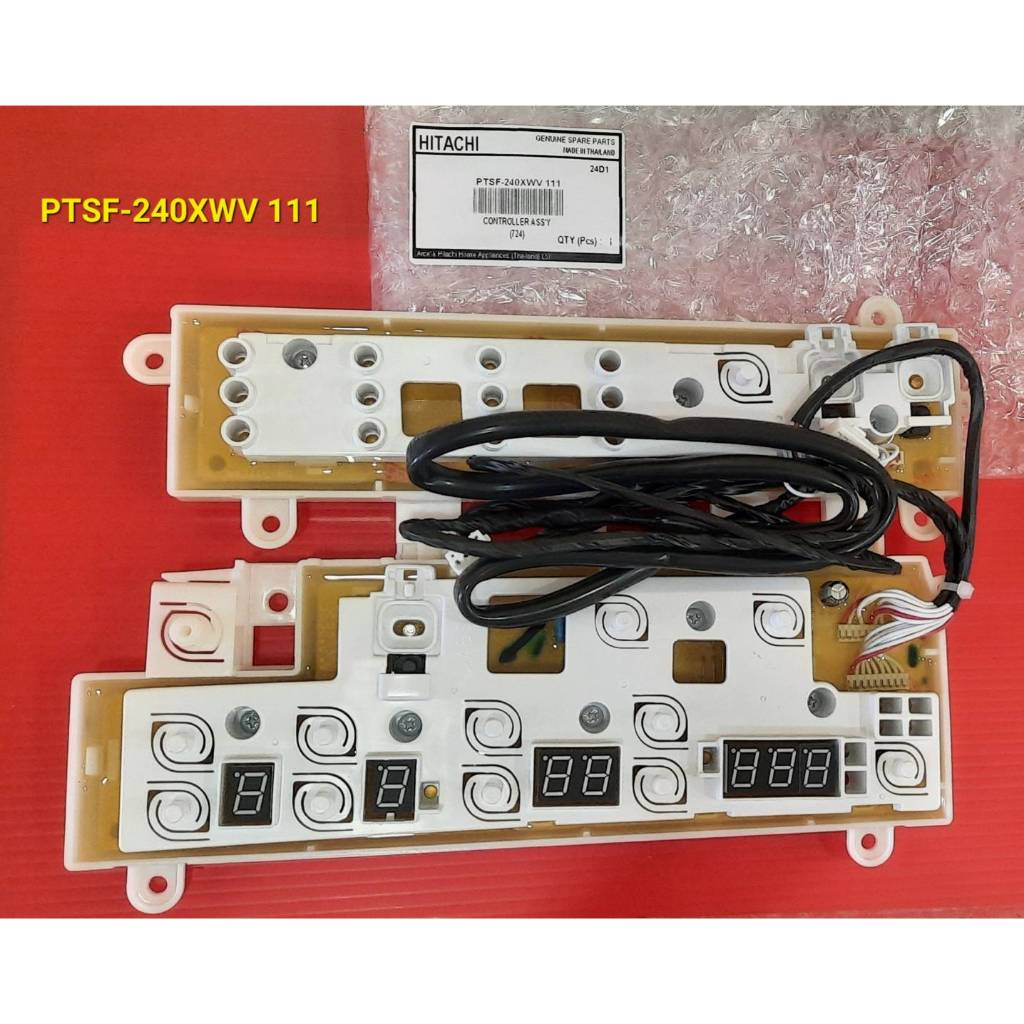 PTSF-240XWV*111 แผงปุ่มกด เครื่องซักผ้า Hitachi