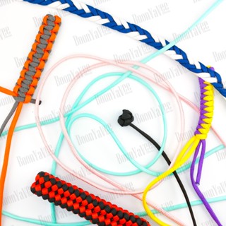 เชือกพาราคอร์ด 4 มิล สีพื้น ตัดแบ่งขาย