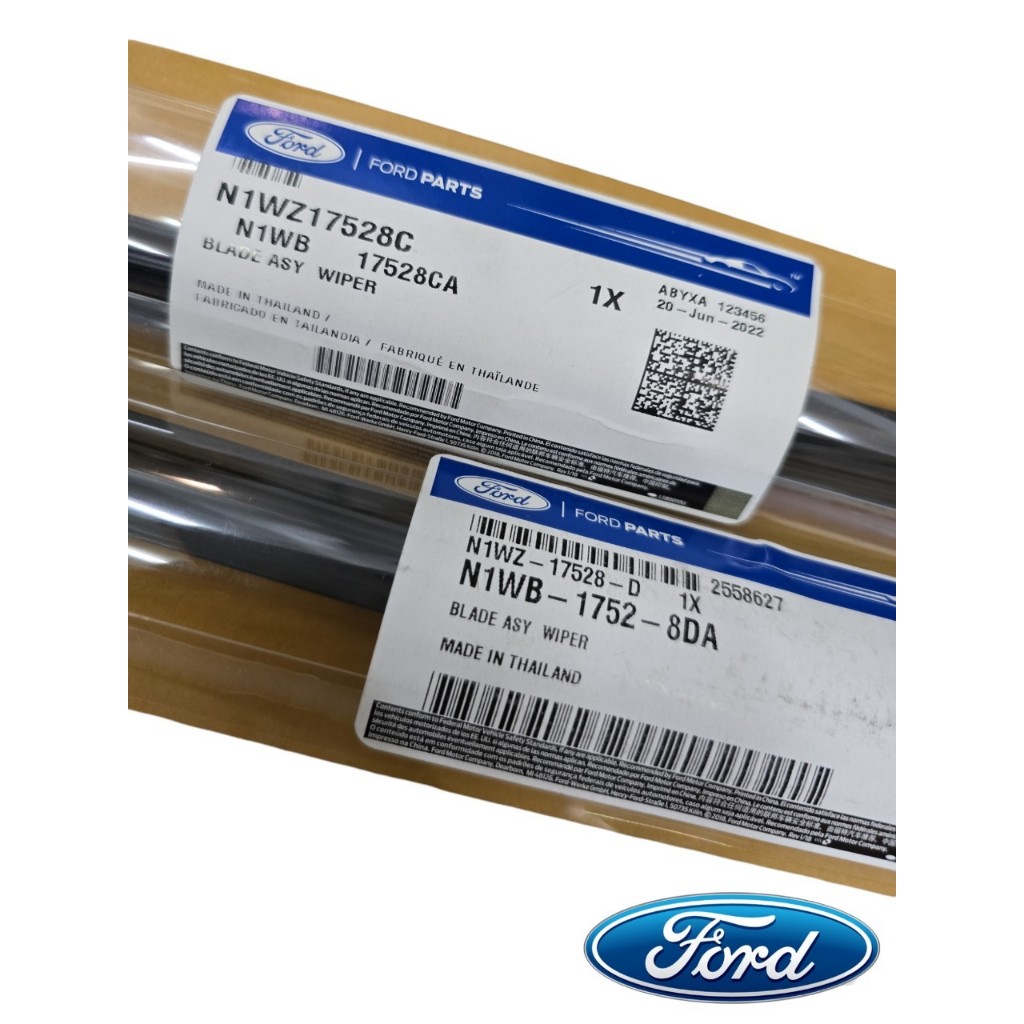 [แท้จากศูนย์ฟอร์ด] ใบปัดน้ำฝนหน้าซ้าย-ขวา FORD NEXT-GEN RANGER , NEXT-GEN EVEREST (N1WZ17528D,N1WZ17528C) ราคา ถูกที่สุด ดีลบีเคเค แกลเลอรีภาพที่ 4