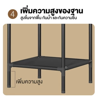 【ราวเข้ามุม】 ราวแขวนเสื้อเข้ามุม ที่แขวนเสื้อผ้า มีตะขอ โครงเหล็ก คุณภาพสูง รับน้ำหนักได้ 20กก. ชั้นวางของ ในห้องนอน