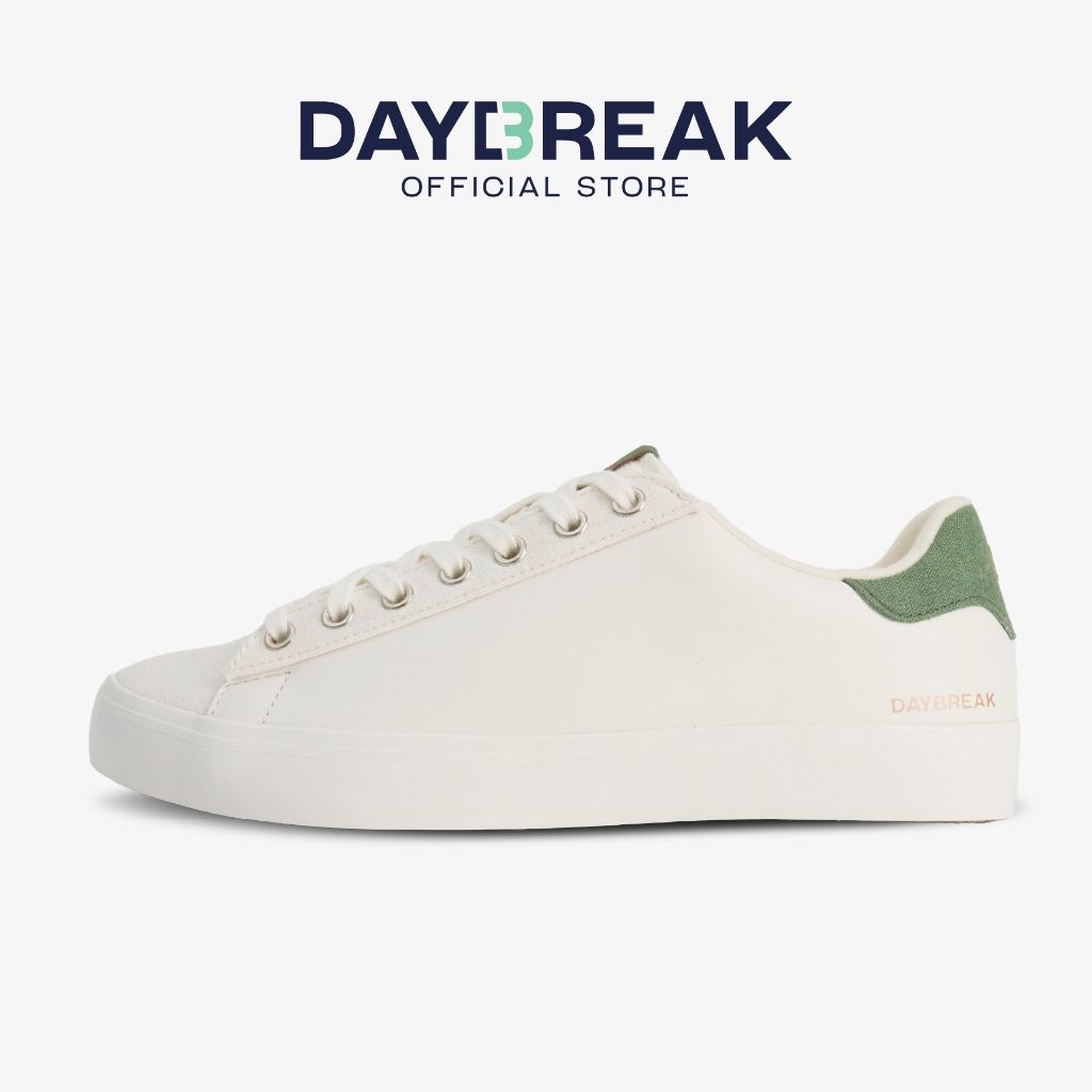 DAYBREAK Viride 602 สีเขียว รองเท้าผ้าใบ หนังแท้ผสมผ้ากัญชง ลดกลิ่นอับ ผู้ชาย ผู้หญิง