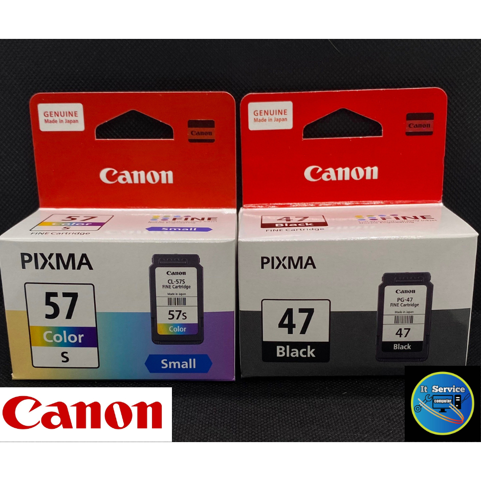 หมึก Canon 47/57 E400, E410,E417,E460,E470,E477,E480,E3170,E3177,E3370,E4270,E4570