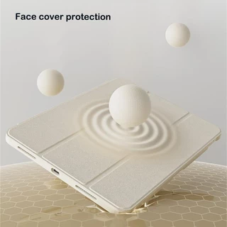 ⚡new⚡2026 gen11 Air8/5 Air 6 2024 for case10.9 Pro11 gen7/8/9 10.2 gen5/6 9.7 mini6/7หลังใส เคสไอแพดสีดํา 11นิ้วหลังทึ
