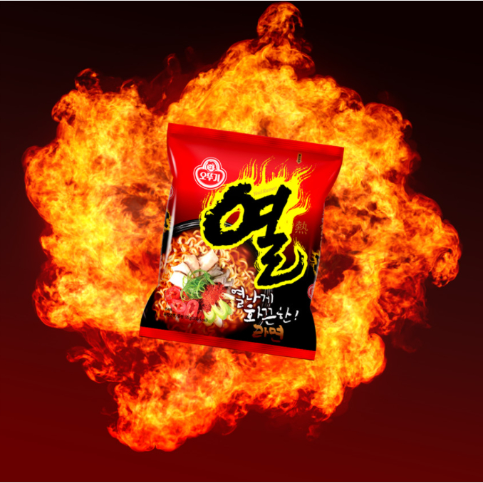 โอโตกิ 🔥 ยอลรามยอน 🔥 1 แพ็ค 5 ห่อ มาม่าเผ็ดเกาหลี บะหมี่กึ่งสำเร็จรูป 열라면 มาม่าเกาหลี Yeul Ramen