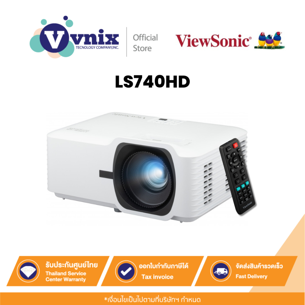 VIEWSONIC LS740HD 5,000 ANSI Lumens 1080p Laser Installation Projector By Vnix Group