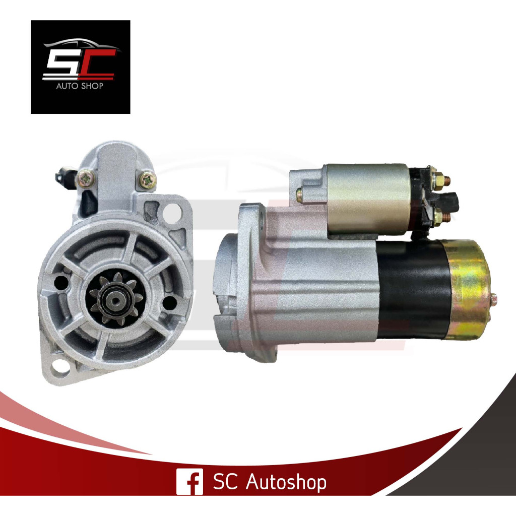 ไดสตาร์ท นิสสัน โฟลคลิฟท์ K21, K15, K25 9T 12V (REBUILT) STARTER NISSAN FORKLIFT K21, K15, K25