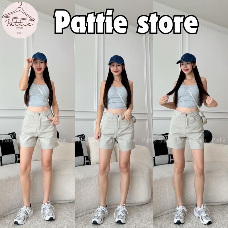 กางเกงยีนส์ขาสั้นผ้ายึด ดีเทลกระเป้าโค้ง 2 สี ไซส์S-3XL ยาว 15 นิ้ว