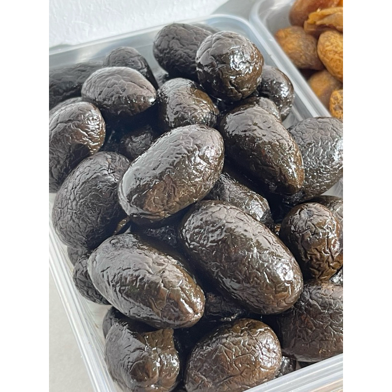 สมอดำแช่อิ่ม สมอโบราณ สมอแช่อิ่มน้ำผึ้ง หวานน้อย