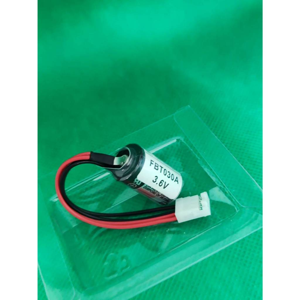 แบตเตอรี่ ER3V/3.6V TOSHIBA แจ็คดำ Lithium Batterry for PLC FBT030A 3.6V 4P ปลั๊กขาว omron CPM2A-BAT01