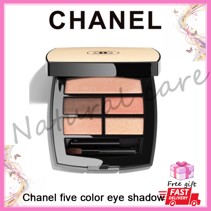 ดิวตี้ฟรี - จัดส่งรวดเร็ว อายแชโดว์ Chanel five color eye shadow#Warm #Intense #Deep #Medium