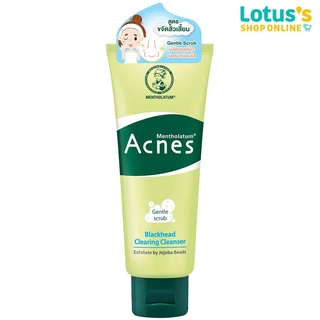 เมนโทลาทั่ม แอคเน่ส์ แบล็คเฮด แอนด์ ออย คอนโทรล วอช 100 กรัม MENTHOLATUM ACNES BLACKHEAD & OIL CONTROLLING WASH 100 G.