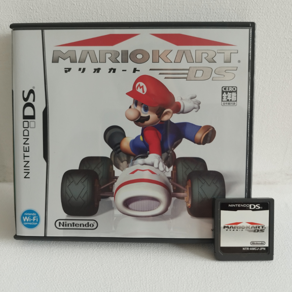 Nintendo DS  Mario Kart  DS NTSC-J Japanese Racing Games Mario Brothers Complete In Box　【ตรงจากประเท