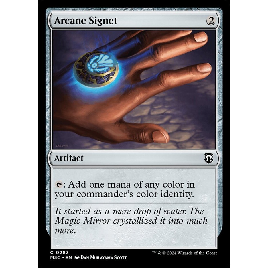 Arcane Signet การ์ด Magic the Gathering [MTG] ของแท้